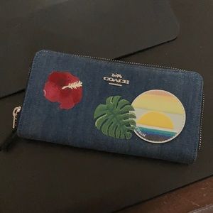 Summer Coach Wristlet
